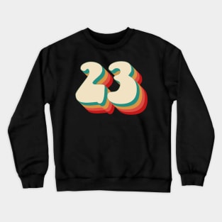 Number 23 Crewneck Sweatshirt